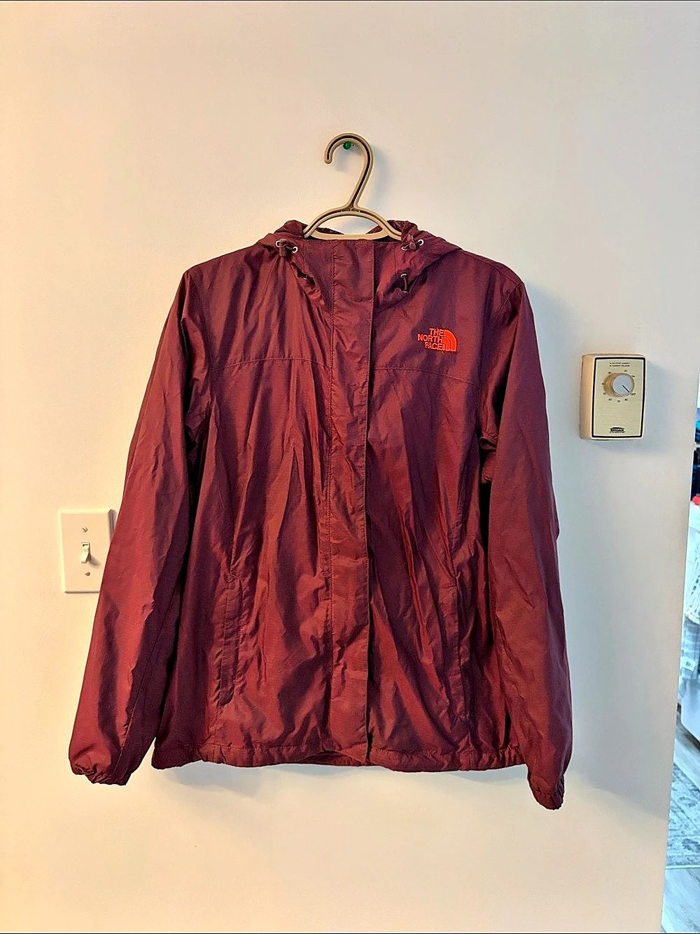 The North Face Antora Rain Jacket Purple Medium